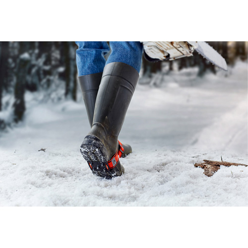 Mid-Sole Ice Cleats, Tungsten Carbide, Stud Traction, One Size Chandler Sales