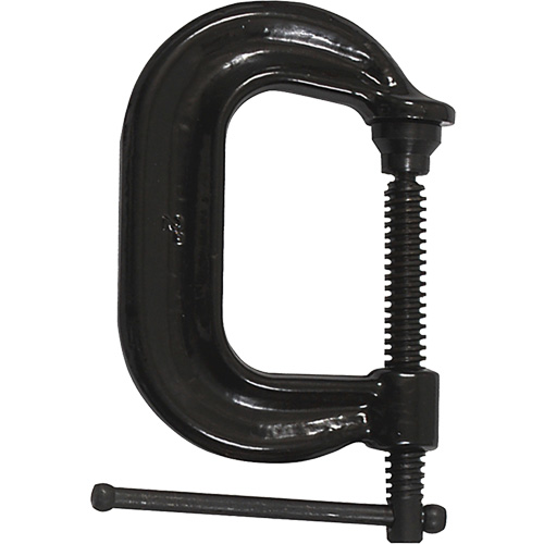 Regular-Duty Deep Throat C-Clamp, 2" (51 mm) Capacity, 2-1/8" (54 mm) Throat Depth Chandler Sales