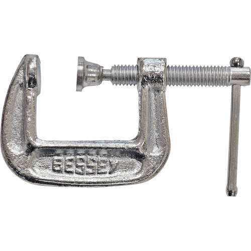 Serre-joint en C de s&eacute;rie l&eacute;g&egrave;re, Capacit&eacute; de 1" (25 mm), Profondeur de gorge de 1" (25 mm) Chandler Sales
