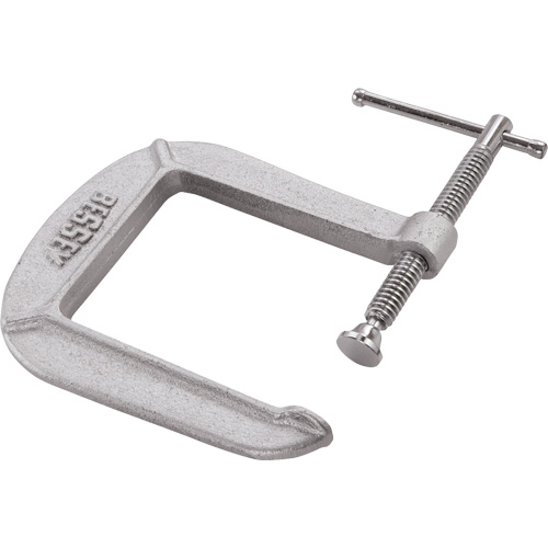 Light-Duty C-Clamp, 3" (76 mm) Capacity, 4-1/2" (114 mm) Throat Depth Chandler Sales