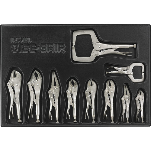 Jeu de pinces de blocage Vise-Grip Original, 10 Morceaux Chandler Sales