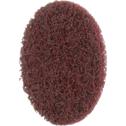 Disque de conditionnement de surface SC-DR Roloc Scotch-Brite, 2" dia., Grain Moyen, Oxyde d'aluminium Chandler Sales