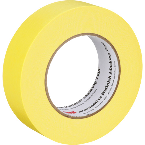 Automotive Refinish Masking Tape 388N, 36 mm (1-1/2") x 55 m (180'), Tan Chandler Sales