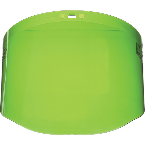 Faceshield Window, Polycarbonate, Green Tint Chandler Sales