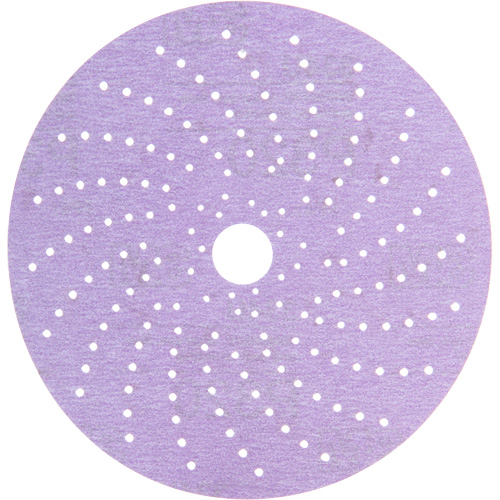 Disque de ponçage net mauve Hookit, 6" dia., Grain 320+, Oxyde d'aluminium Chandler Sales