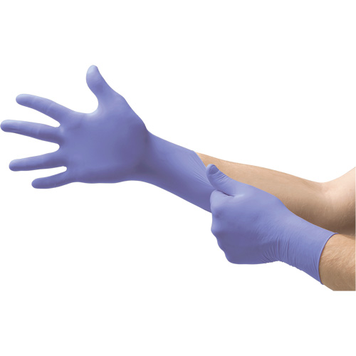 Supreno&reg; SE SU-690 Examination Gloves, Large, Nitrile, 7.1-mil, Powder-Free, Purple, Class 2 Chandler Sales