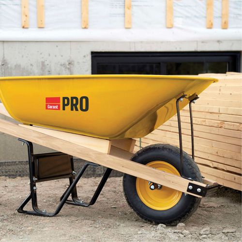 Wheelbarrow, 6 cu. ft., Steel Tray Chandler Sales