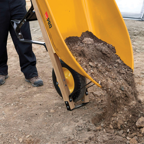 Wheelbarrow, 6 cu. ft., Steel Tray Chandler Sales