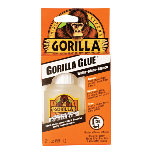 Glue, 2 oz., Squeeze Bottle, White Chandler Sales