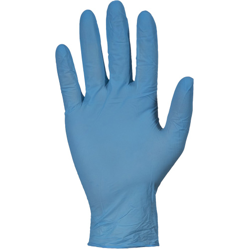 Gants jetables RDNPF KeepKleen, Grand, Nitrile, 4 mils, Sans poudre, Bleu, Classe 2 Chandler Sales