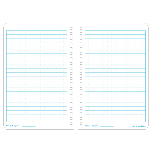 Carnet de notes de poche &agrave; spirale lat&eacute;rale, Couverture souple, Jaune, 64 Pages, 4-5/8" , 7"  Chandler Sales