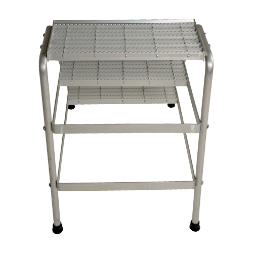 Escabeau en aluminium, 3 marches, 34-9/16" x 22-13/16" x Hauteur 30" Chandler Sales