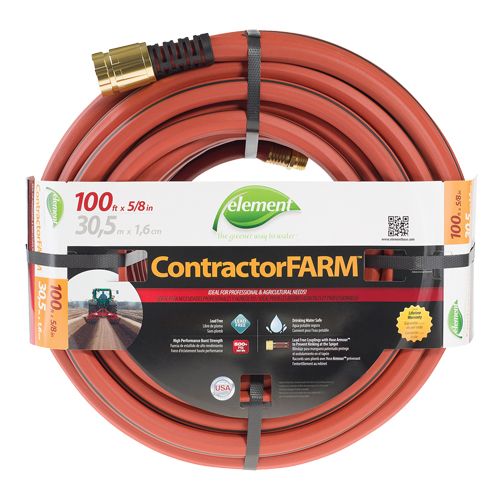 Contractor/FARM Water Hose, PVC, 5/8" dia. x 100' Chandler Sales
