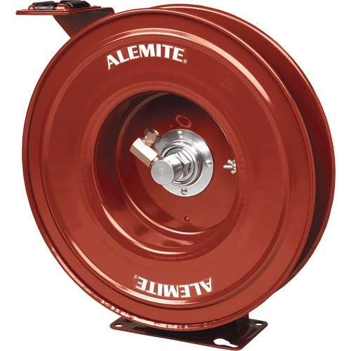 Alemite&reg; Heavy-Duty Hose Reel, Single Hose, 7" W x 19" D x 20-1/4" H Chandler Sales
