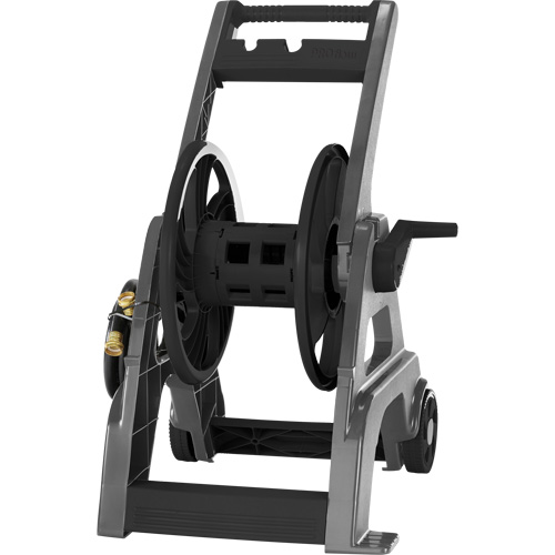 Foldable Hose Reel Cart, 175', Aluminum/Poly-Plastic Chandler Sales