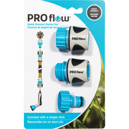 Trousse de d&eacute;marrage de raccords rapides Pro Flow Chandler Sales
