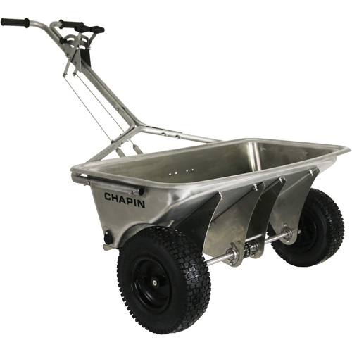 &eacute;pandeur &agrave; gravit&eacute; de calibre professionnel pour sel gemme, Capacit&eacute; de 200 lb Chandler Sales