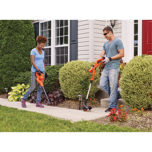 Max* String Trimmer/Edger & Hard Surface Sweeper Combo Kit, 10", Battery Powered, 20 V Chandler Sales