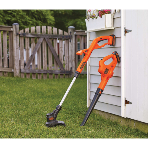 Max* String Trimmer/Edger & Hard Surface Sweeper Combo Kit, 10", Battery Powered, 20 V Chandler Sales