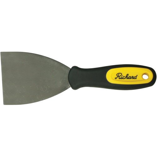 Grattoirs muraux rigides, Lame Acier &agrave; haute teneur en carbone, Largeur 3", Manche Plastique Chandler Sales