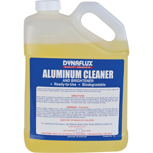 Ultra Bright Aluminum Cleaners, Jug Chandler Sales