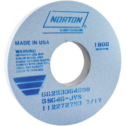 Tool Room Wheel, Type 01, Ceramic Alumina, 14" x 1-1/2" Chandler Sales