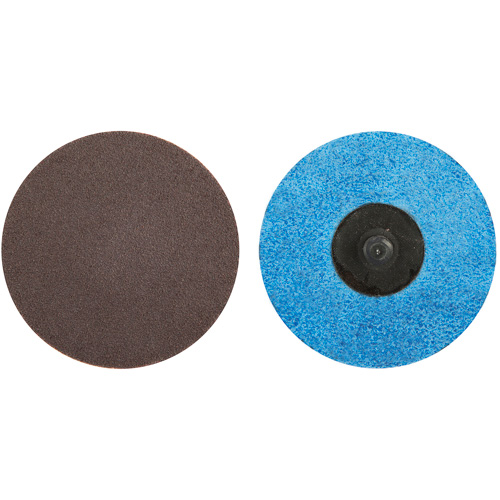 Quick-Change Cloth Disc, 3" Dia., 36 Grit, Aluminum Oxide Chandler Sales