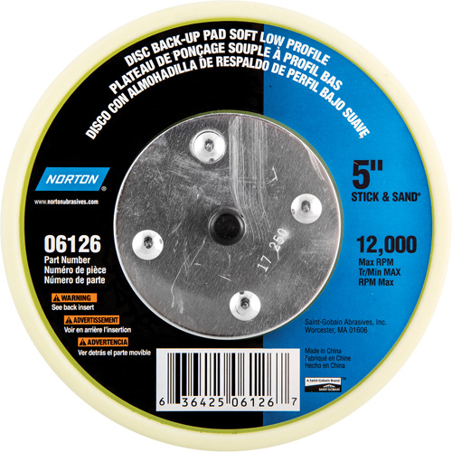 Back Up Pads For PSA & Hook And Loop Paper Discs Chandler Sales