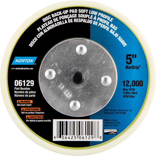 Back Up Pads For PSA & Hook And Loop Paper Discs Chandler Sales