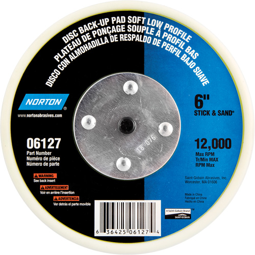 Back Up Pads For PSA & Hook And Loop Paper Discs Chandler Sales