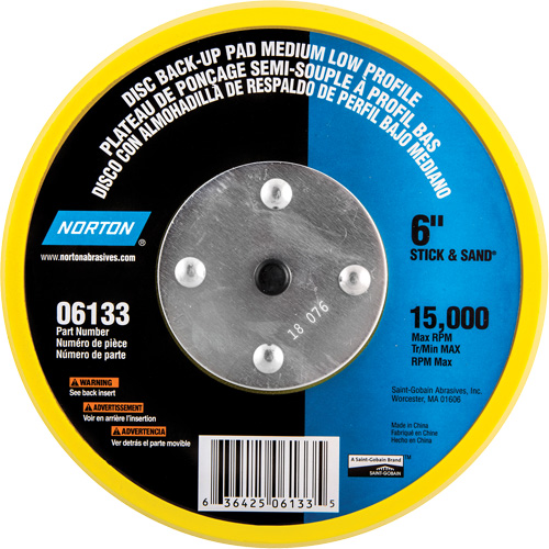 Back Up Pads For PSA & Hook And Loop Paper Discs Chandler Sales