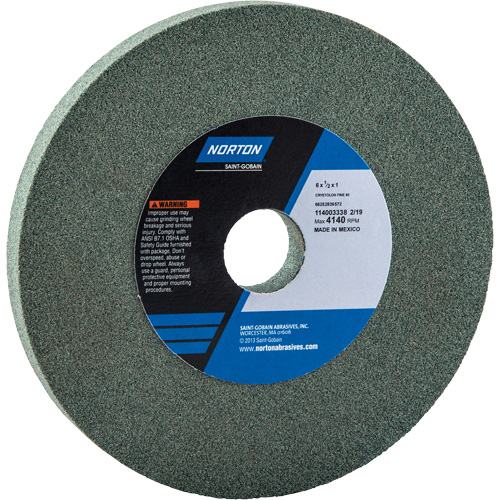 Bench Grinding Wheels - Gemini, 6" x 1/2", 1" Arbor Chandler Sales