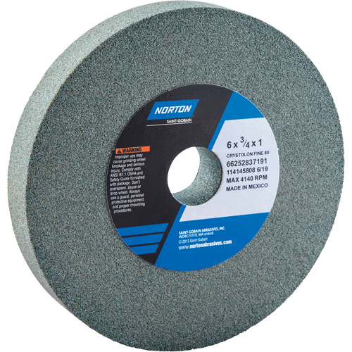 Bench Grinding Wheels - Gemini, 6" x 3/4", 1" Arbor Chandler Sales