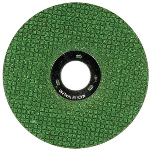 Green Corps Flexible Grinding Wheel, 4-1/2" x 1/8", 7/8" Arbor, Ceramic, Type 27 Chandler Sales