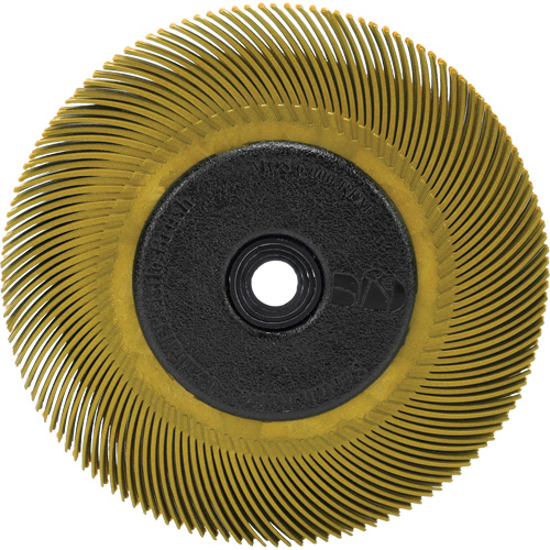 Scotch-Brite Radial Bristle Brush, Ceramic, 80 Grit, 6" Dia. Chandler Sales
