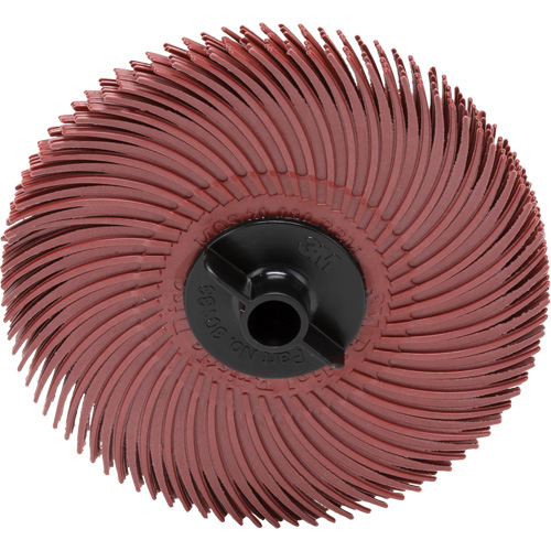 Scotch-Brite Radial Bristle Disc, Aluminum Oxide, 220 Grit, 3" Dia. Chandler Sales