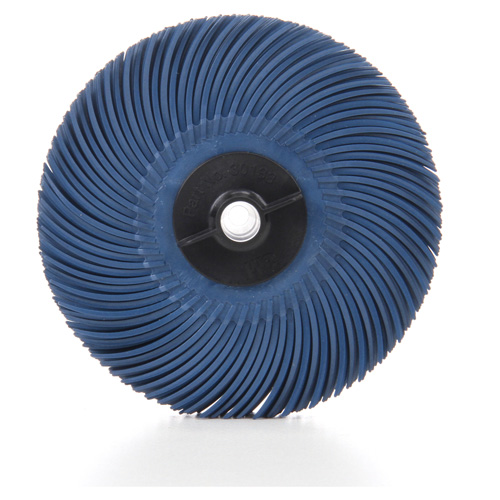 Scotch-Brite Radial Bristle Disc, Aluminum Oxide, 400 Grit, 3" Dia. Chandler Sales