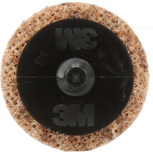 Disque de conditionnement de surface Roloc Scotch-Brite, 1-1/2" dia., Grain Cors&eacute;, Oxyde d'aluminium Chandler Sales