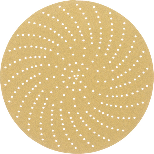 Hookit Clean Sanding Disc, 6" Dia., P120 Grit, Aluminum Oxide, C-Weight Chandler Sales