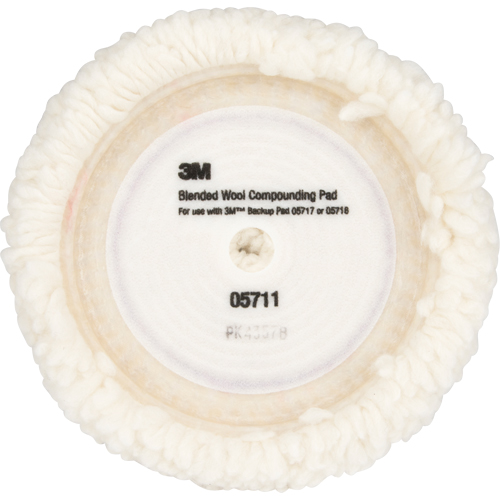 Compounding Pad, 9" Dia., Wool Chandler Sales