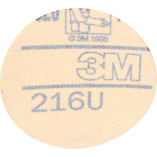 Gold Hookit Disc, 3" Dia., P320 Grit, Aluminum Oxide, C-Weight Chandler Sales