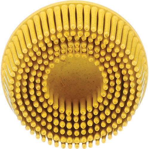 Meule en soie Roloc Scotch-Brite, C&eacute;ramique, Grain Moyen, 2" dia. Chandler Sales