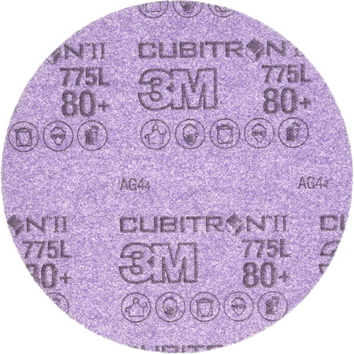 6" Cubitron II 775L Disc - 80 Grit, 6" Dia., 80+ Grit Chandler Sales