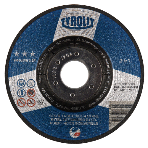 2-IN-1 Combination Wheel - 6", Type 27 Chandler Sales