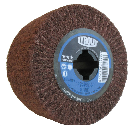 Pro-Line Surface Conditioning Drum, 4" Dia. x 2" W, 3/4" Arbor, Very Fine Grit, Aluminum Oxide Chandler Sales