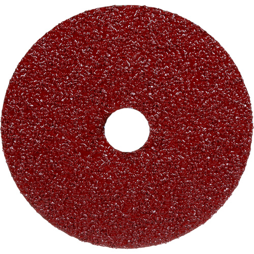Disque en fibre 782C, Grain de c&eacute;ramique, 36+, 5" Dia x 7/8" Arbre Chandler Sales