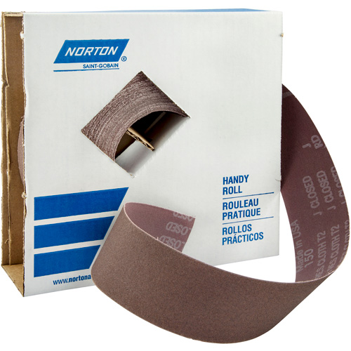 Rouleau de toile abrasive Metalite, Oxyde d'aluminium, 2" la x 150' lo, Grain 220 Chandler Sales