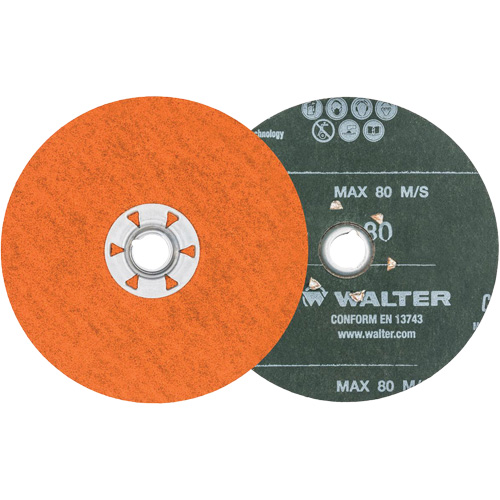 Disque de sablage Coolcut XX, 5" dia., Grain 80, C&eacute;ramique Chandler Sales