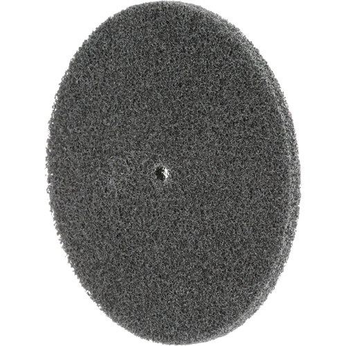 Meule unitaris&eacute;e EXL Scotch-Brite, 5" x 1/4", Arbre de 1/4", Grain de Fin, Carbure de silicium Chandler Sales