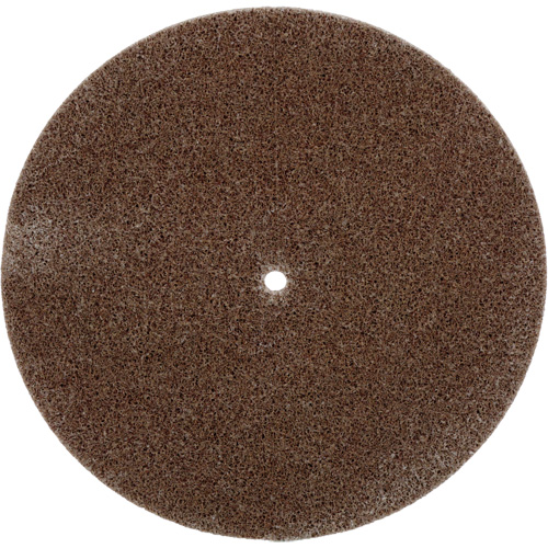 Meule homog&egrave;ne SST, ST- UW Scotch-Brite, 6" x 3/16", Arbre de 1/4", Grain de Fin, Oxyde d'aluminium Chandler Sales